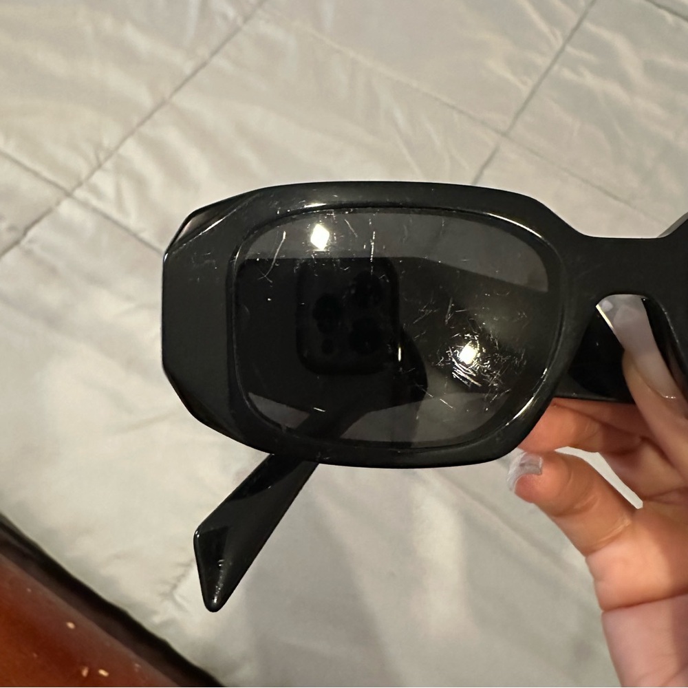 Prada Black Sunglasses - Picture 7 of 7